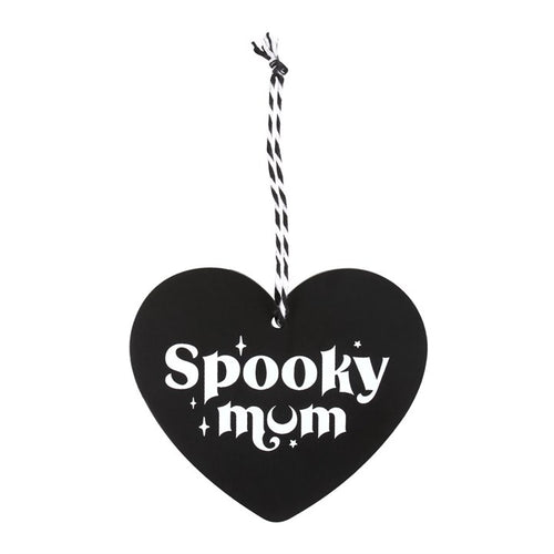 Spooky Mum Hanging Sign