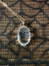 Load image into Gallery viewer, Gold Plated Crystal Engraved Tarot Theme Necklaces