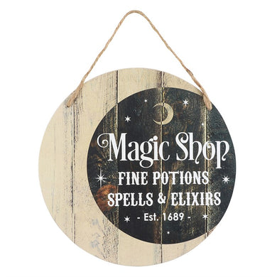 Magic Shop Wall Sign